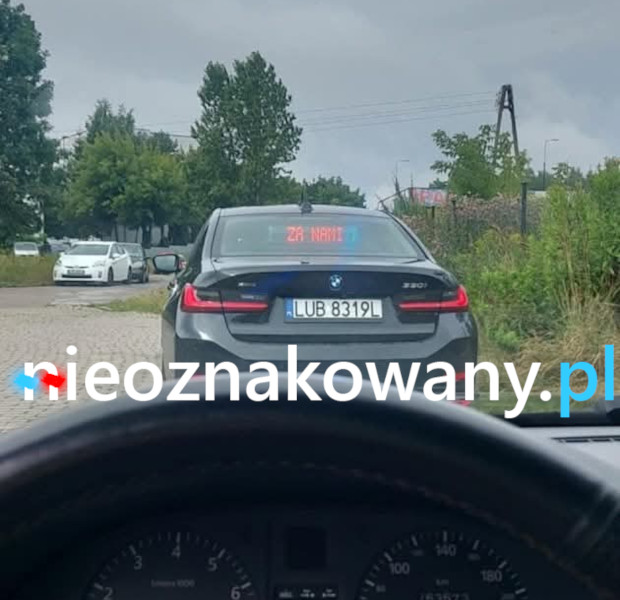 Nieoznakowany radiowóz BMW Seria 5 Touring
