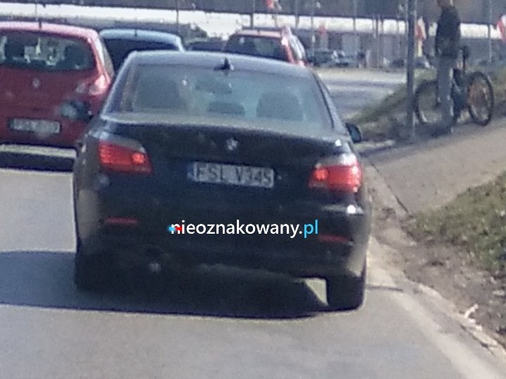 Nieoznakowany radiowóz FSLV345 — BMW Seria 5 E60